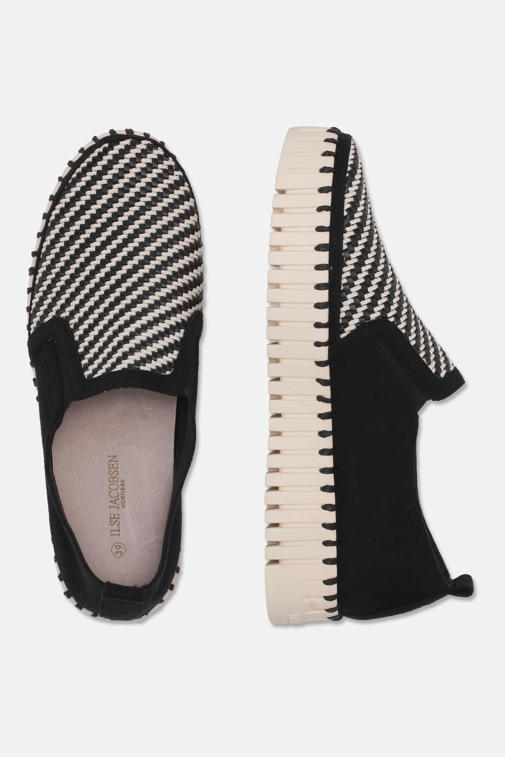 Platform Tulip Sko - Black
